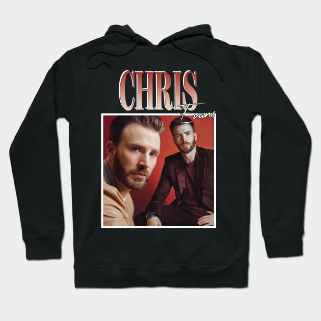 Chris Evans Hoodie by TeesBySilvia